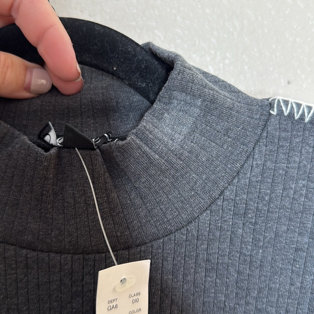J. Crew Premium Rib Turtleneck with Whipstitch Trim - Picture 6 of 8